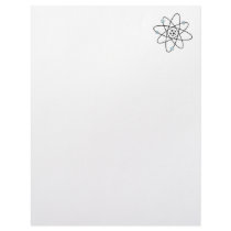 atomic soccer letterhead design