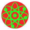 Atomic Sticker by Creep1973 Atomic Sticker