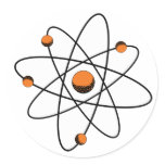 Atomic Round Stickers