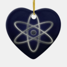 Atomic Symbol Christmas Tree Ornament