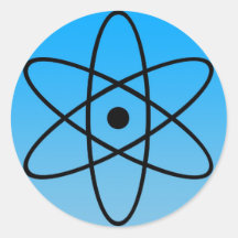 Atomic Symbol Sticker
