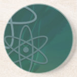 Atomic Teal Coasters
