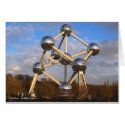 Atomium - Brussels Belgium cards by KRFulton Atomium - Brussels Belgium cards