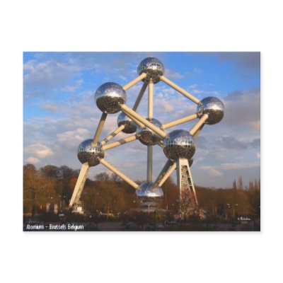 Atomium Post Card by KRFulton