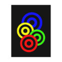 Atoms - Circular? postcards