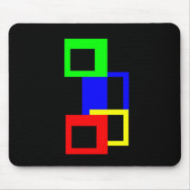 Atoms - Square? mousepads
