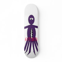 ATOMS VIDEO GAMES BOARD SKATE BOARD DECK