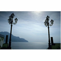 Atrani, near Amalfi, Italy in Europe Acrylic Cut Out