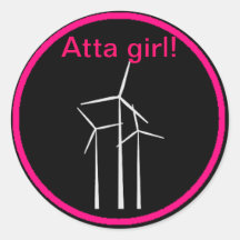 Atta Girl! Sticker