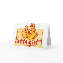 'atta girl (TM) note card