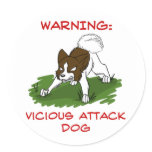 Attack Dog Buffy Stickers