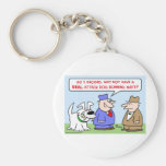 attack dog running mate keychains