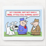 attack dog running mate mouse pads