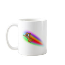 Attack Grizzly Ninja - Rainbow Blur! Mugs