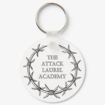 attack laurel keychain by lauramellin attack laurel keychain