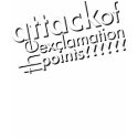 Attack Logo: Logo on a Slant Camo T-shirt by AttackoftheExclPts Attack Logo: Logo on a Slant Camo T-shirt