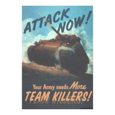 Attack now! poster by benrscott