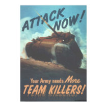 Attack now! posters by benrscott Attack now! posters