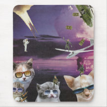 Attack of the Cool Cats Mousepad