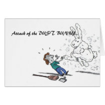 Attack of the DUST BUNNY... cards