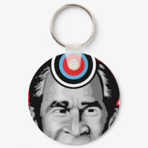 Attack of the flying shoe-Throw Shoe @ George Bush keychains by spacedust Attack of the flying shoe-Throw Shoe @ George Bush keychains