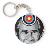 Attack of the flying shoe-Throw Shoe @ George Bush Keychains