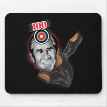 Attack of the flying shoe-Throw Shoe @ George Bush Mouse Mat
