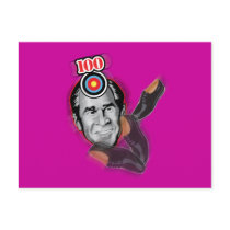 Attack of the flying shoe-Throw Shoe @ George Bush postcards by spacedust Attack of the flying shoe-Throw Shoe @ George Bush postcards