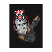 Attack of the flying shoe-Throw Shoe @ George Bush postcards by spacedust Attack of the flying shoe-Throw Shoe @ George Bush postcards