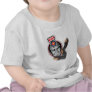 Attack of the flying shoe-Throw Shoe @ George Bush Shirts