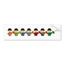 Attack of the Geisha Dolls bumper stickers