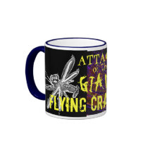 ATTACK ! of the GIANT FLYING CRAWDADS ! mugs