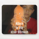 Attack of the killer Stomach mose pad mousepads by Dinnerboy Attack of the killer Stomach mose pad mousepads