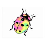 Attack of the Psychedelic Ladybug postcards