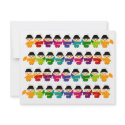 Attack of the Rainbow Geisha Dolls invitations by Nushka Attack of the Rainbow Geisha Dolls invitations