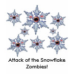 Attack of the Snowflake Zombies! - Customized shirt