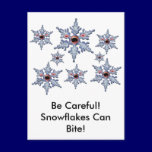 Attack of the Snowflake Zombies! postcards