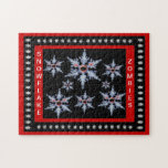 Attack of the Snowflake Zombies Puzzle puzzles