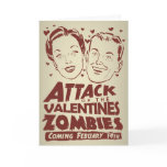 Attack of the Valentines Zombies cards