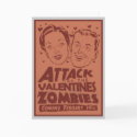 Attack of the Valentines Zombies Customizable Card by OfficeGangsta Attack of the Valentines Zombies Customizable Card