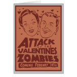 Attack of the Valentines Zombies Customizable Card