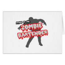 Attack of the Zombie Bartender Cards