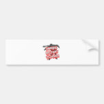 Attack of the Zombie History Teacher Bumper Sticker