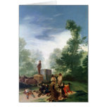 Attack on a Coach, 1787 Greeting Card
