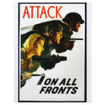 Attack, On All Fronts flyers