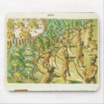 Attack on an Indian Village Mouse Pads
