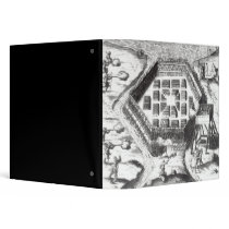 Attack on an Iroquois village Binders