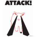 Attack! - T-shirt / black lasers (female)
