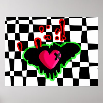 Attack to the Heart Print by Axel_iixv