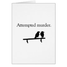 Attempted Murder Card